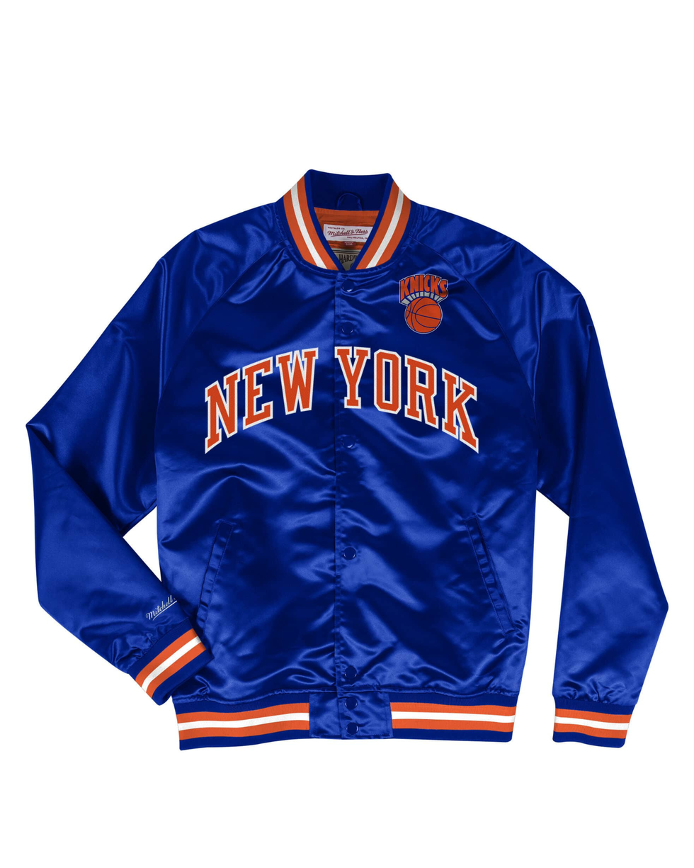 Madelyn Cline Attends a Knicks Game in a Bomber Jacket and Jeans