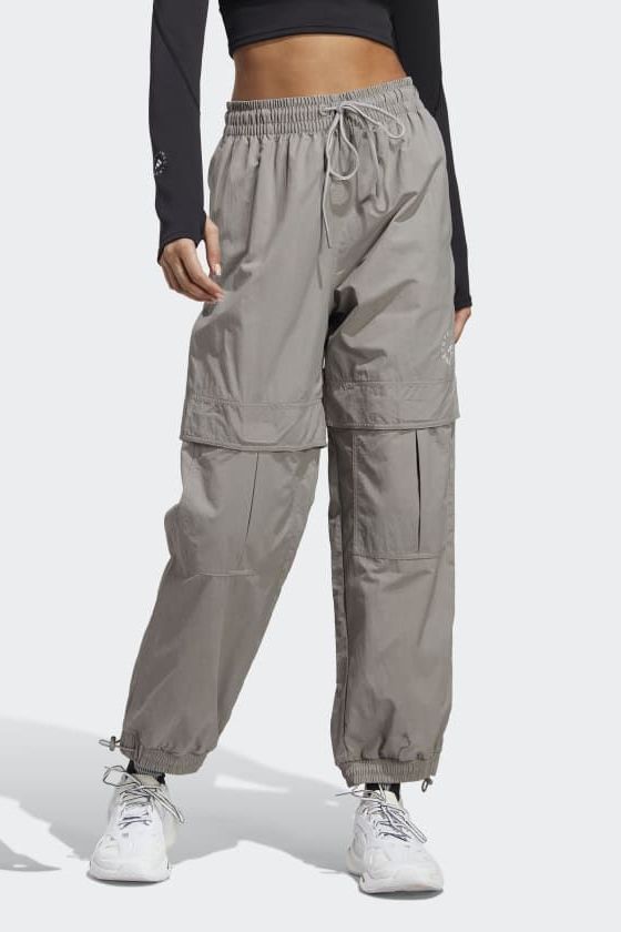 TrueCasuals Woven Solid Track Pants