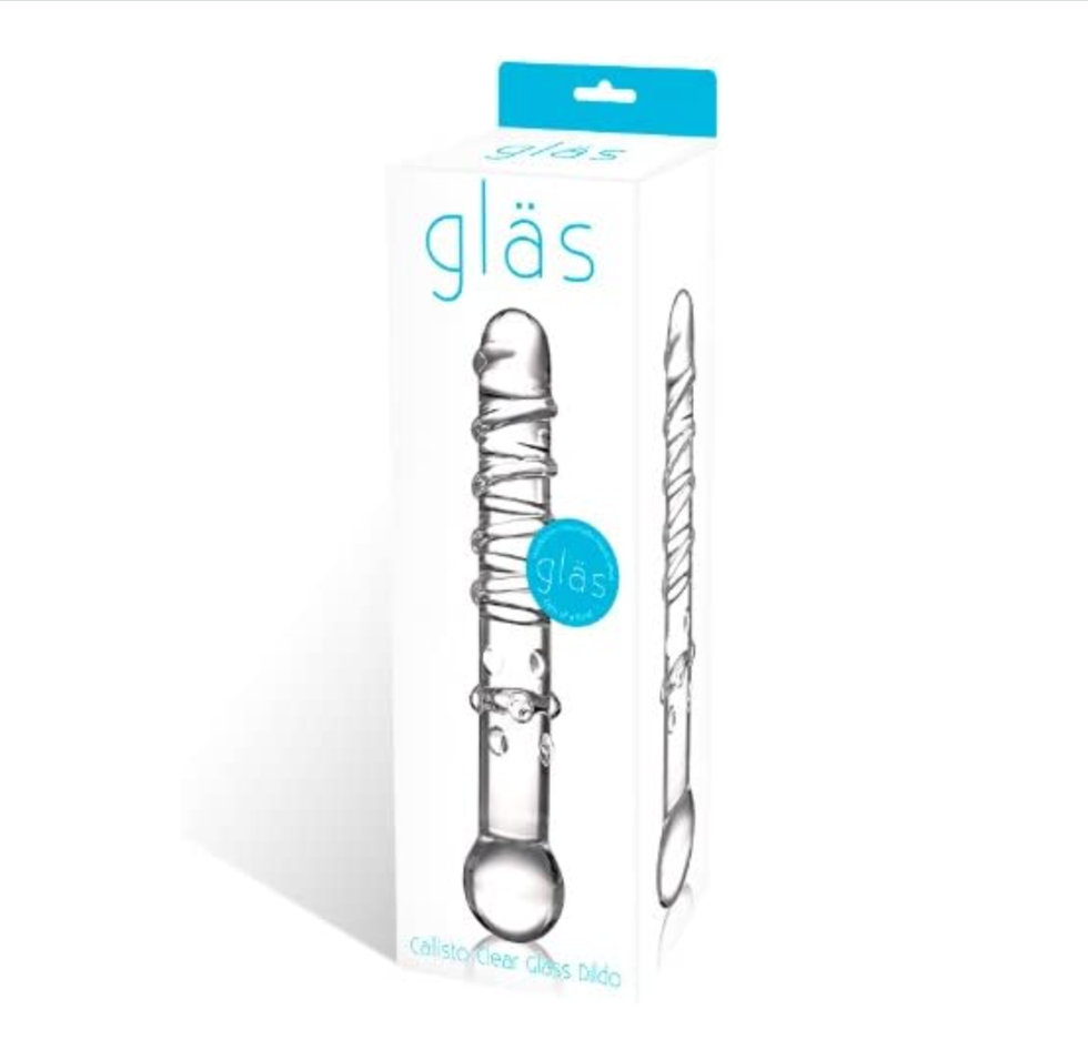 Callisto Clear Glass Dildo