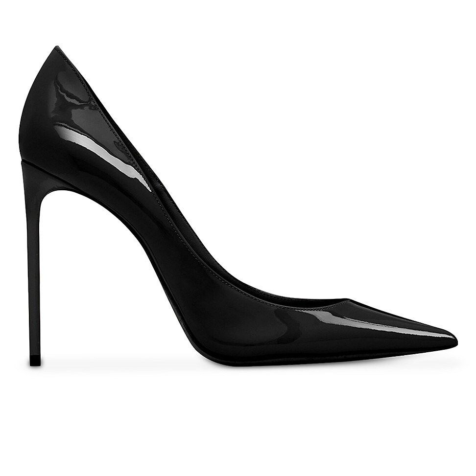 Zoe pumps with patent leather