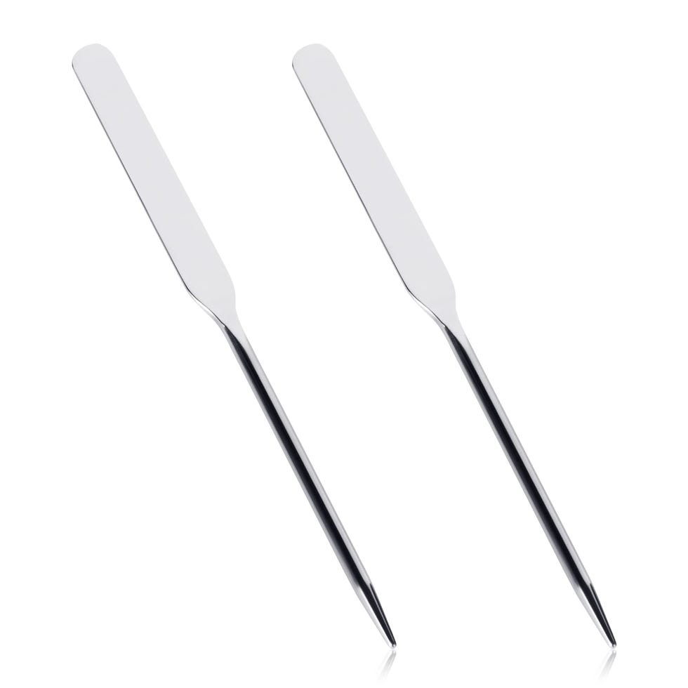 2pcs Metal Spatula Makeup Tool