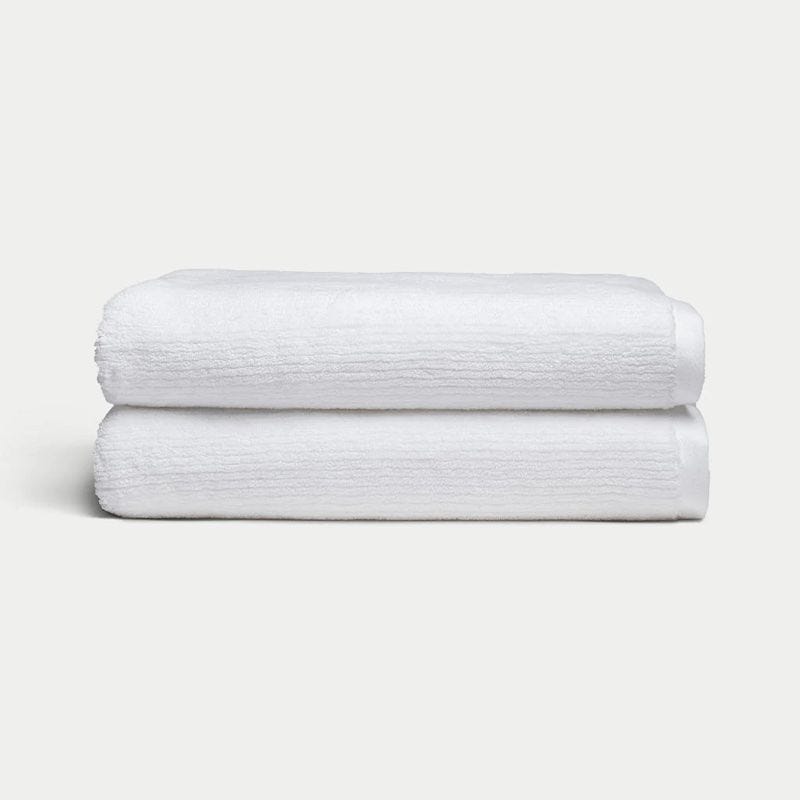 Ribbed Terry Bath Sheets