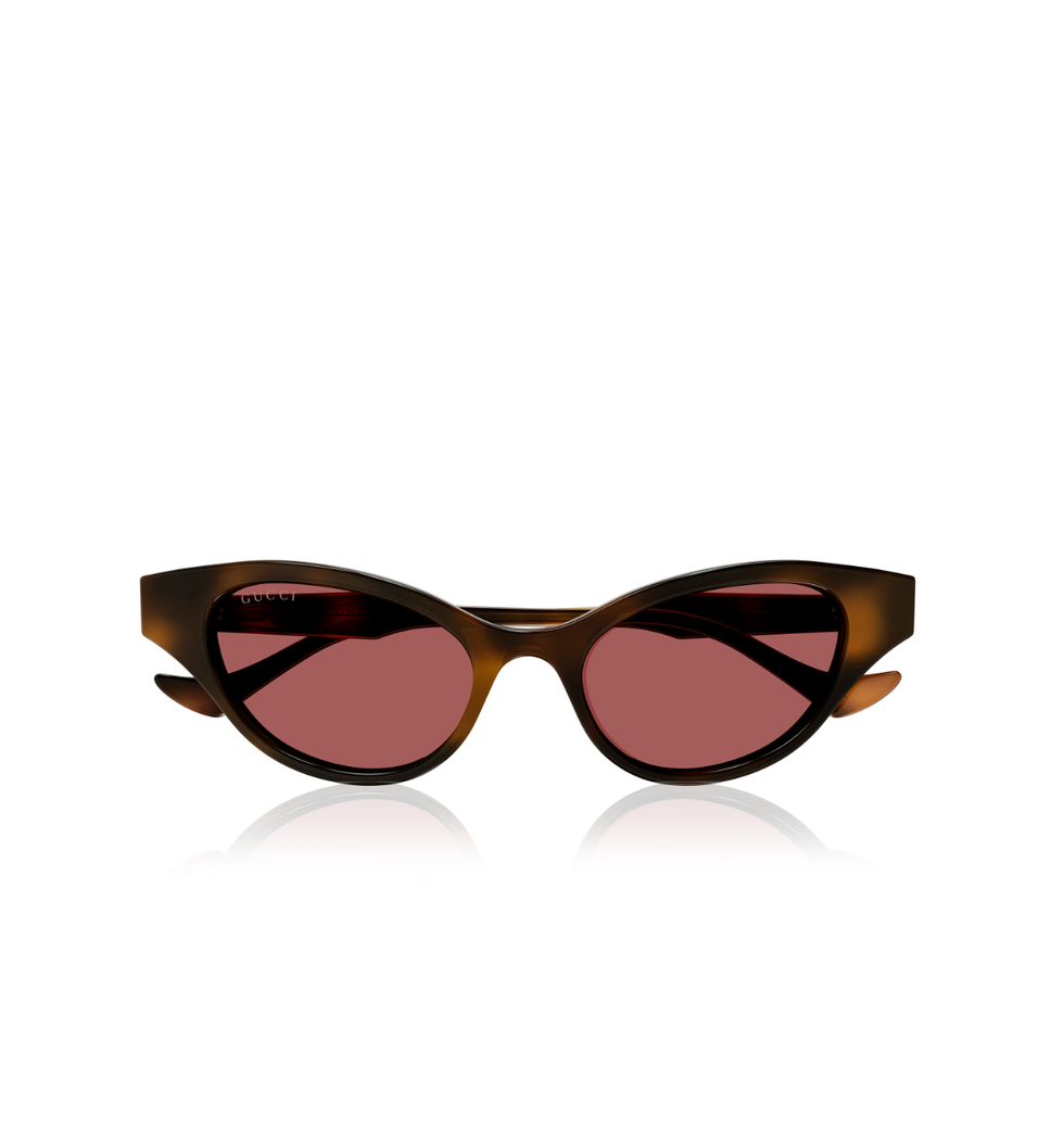 Cat-Eye Acetate Sunglasses