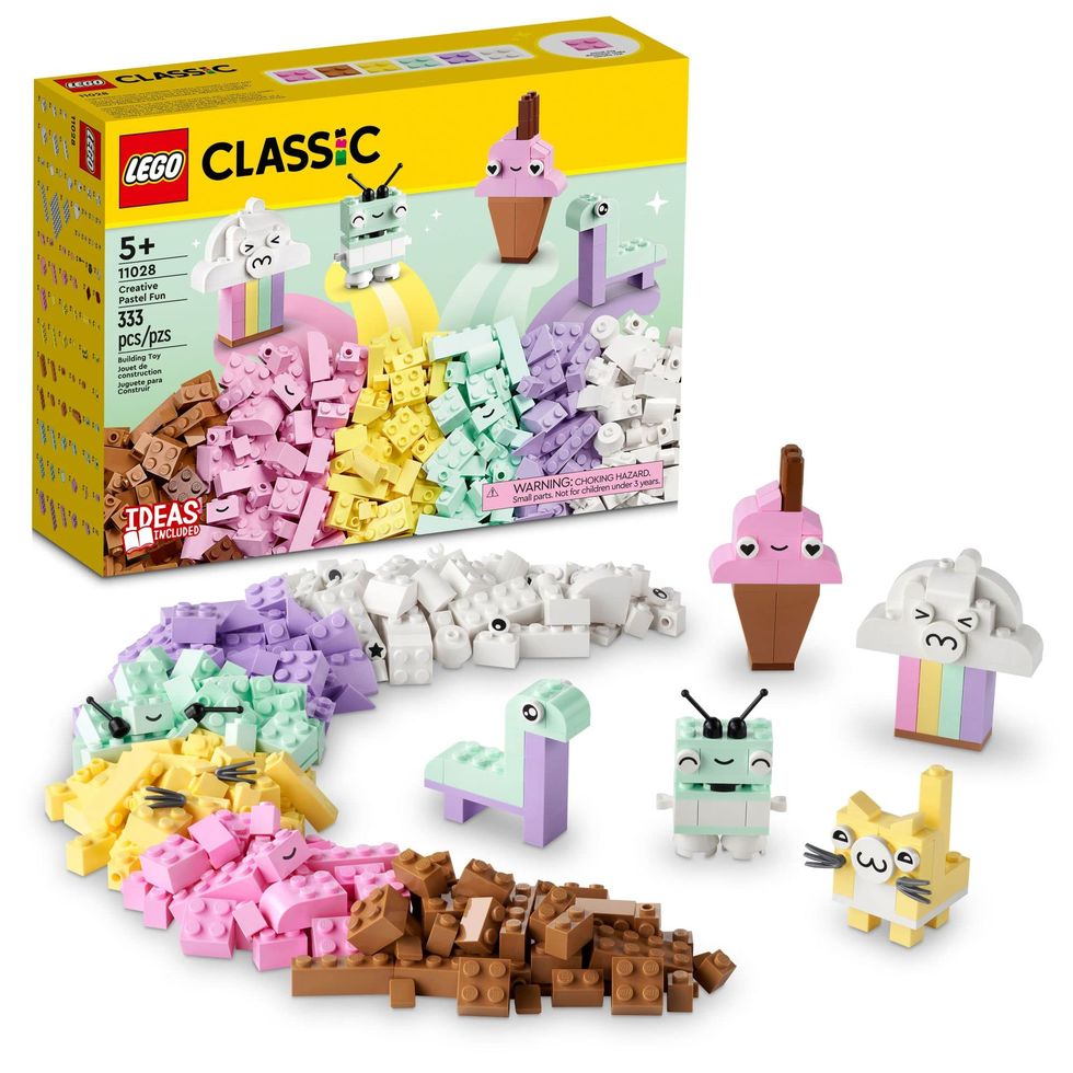 Classic Creative Pastel Fun Bricks Box