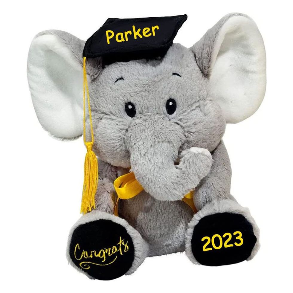 Personalized Graduation Elephant