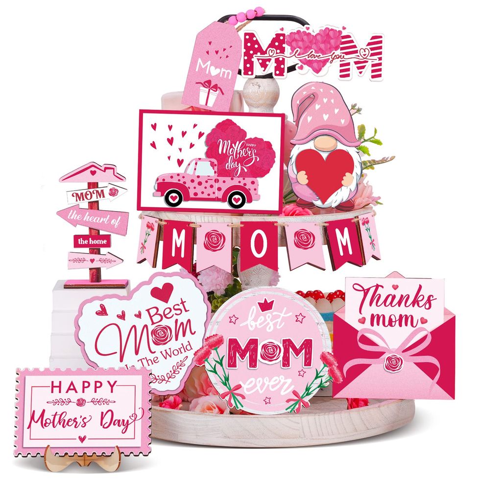 Mother’s Day Heart Tiered Tray 