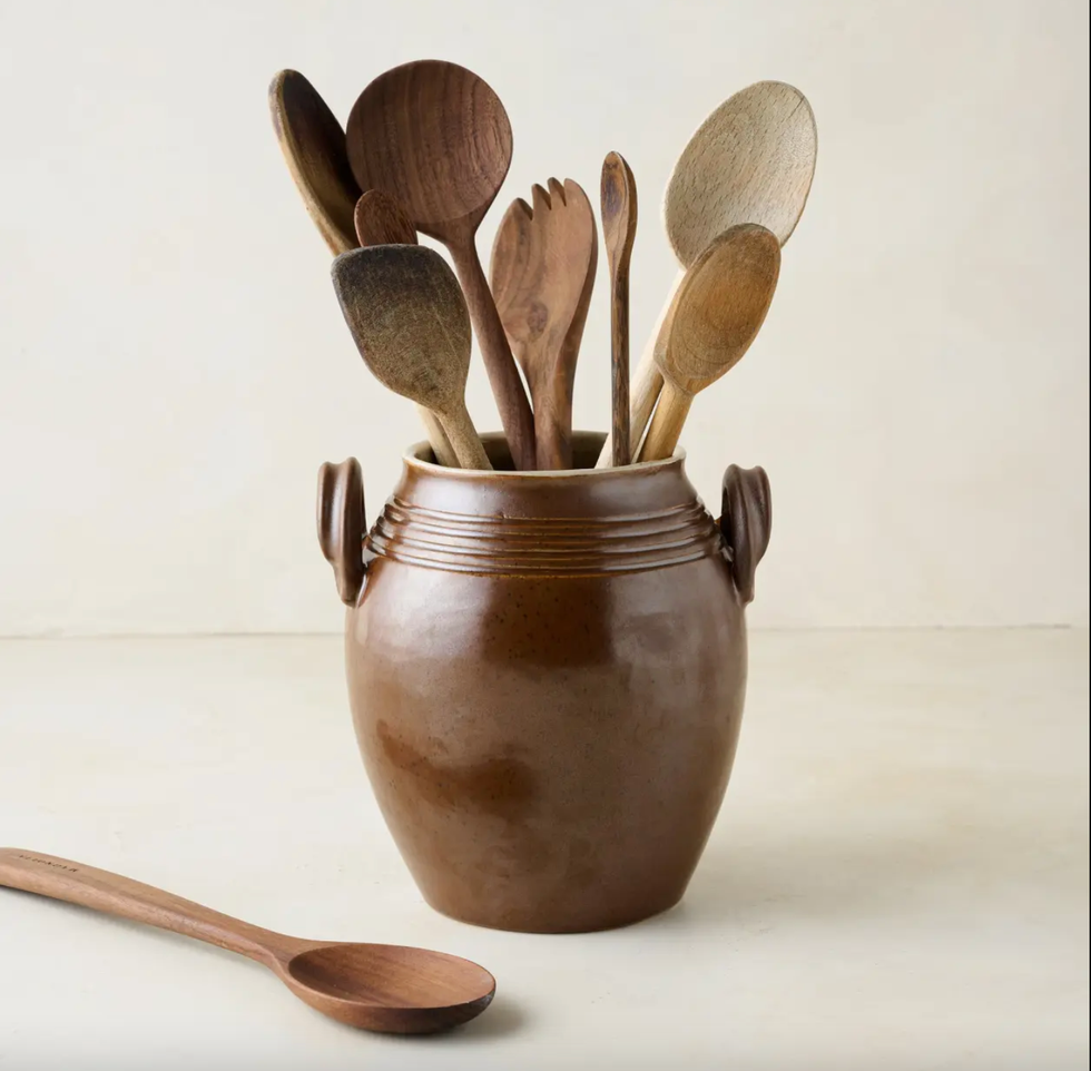 Maison Salt Glaze Utensil Crock