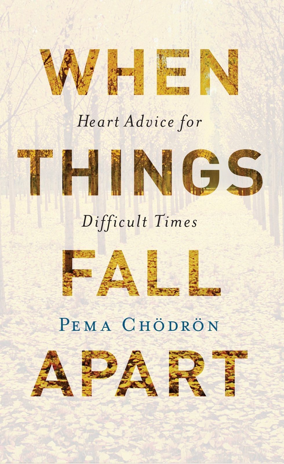 <i>When Things Fall Apart,</i> by Pema Chödrön