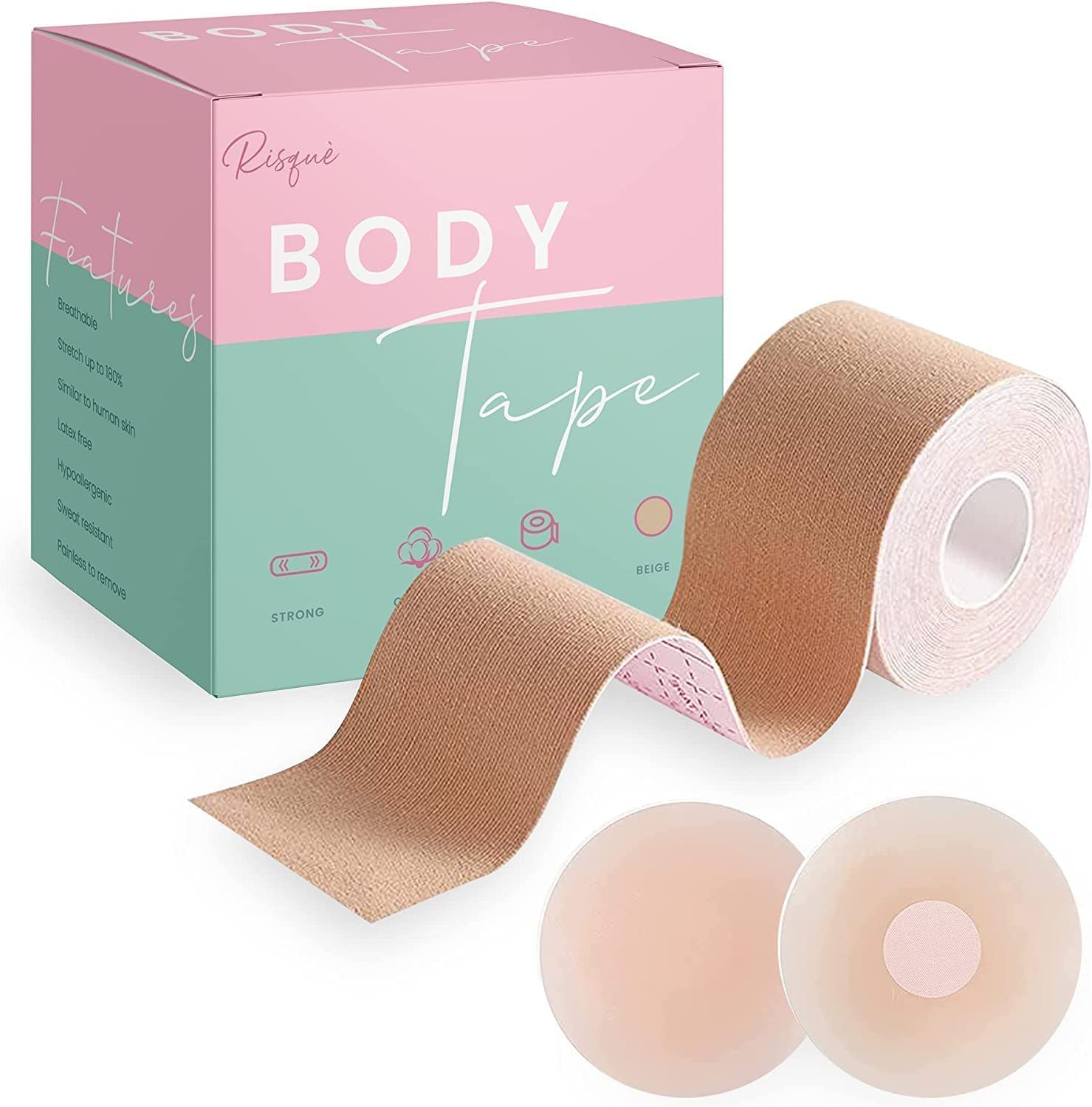 Breast Tape For Dress|double-sided Body Tape For Dresses - Clear, Strong  Adhesive For Weddings & Proms