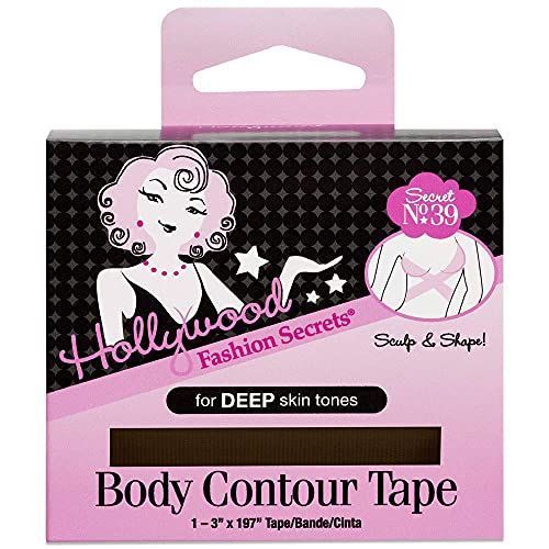 Booby Tape - The Original Breast Tape for Women, Latex-Free and Waterproof Boob  Tape Roll, Painless Body Tape for Breast, Reliable Bra Tape for Boob Lift  of Any Size, Black, 5-Meter Roll 