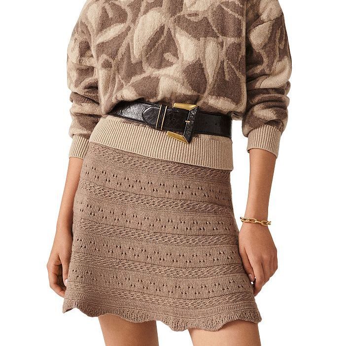Hana Knit Mini Skirt