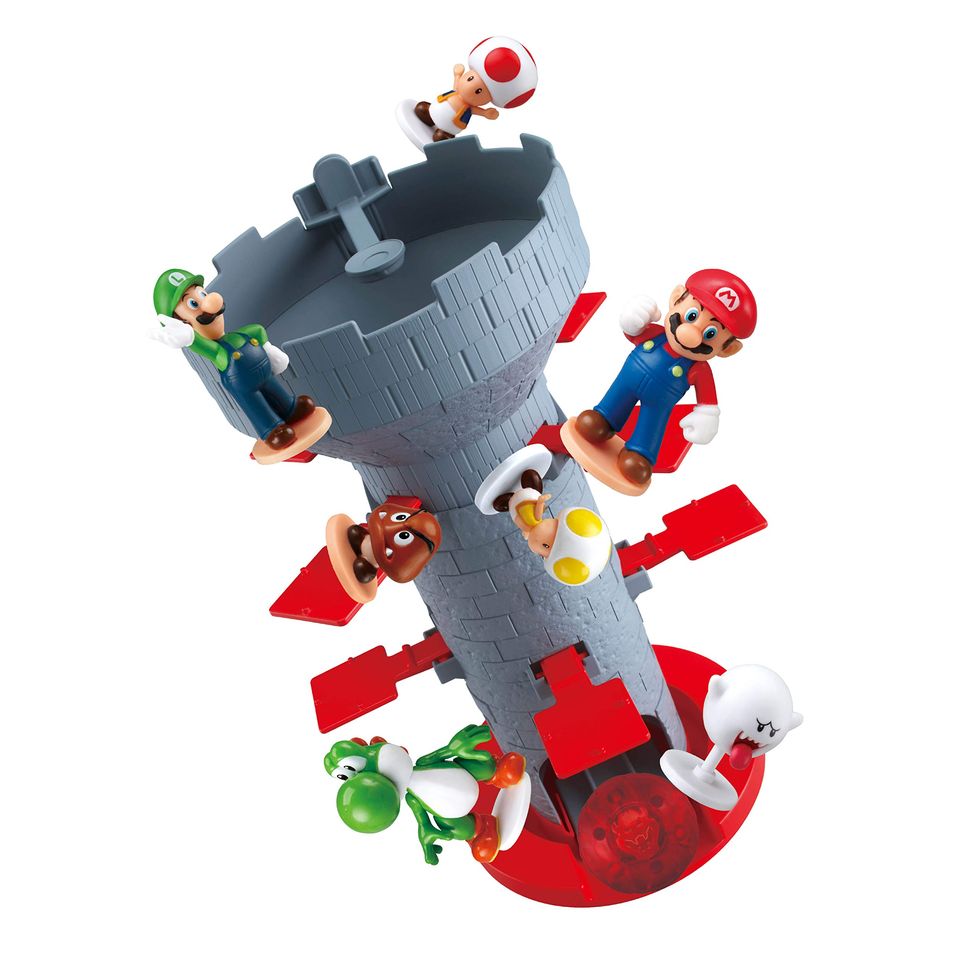 Super Mario explodir! Jogo de Balanceamento de Torre Instável