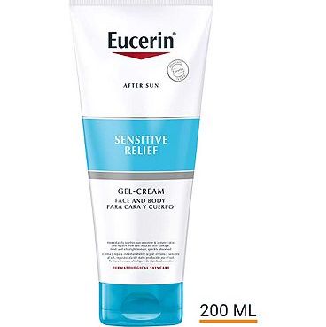 Eucerin Sun Sensitive Relief Soothing Regenerating After Sun Lotion Gel for Face & Body