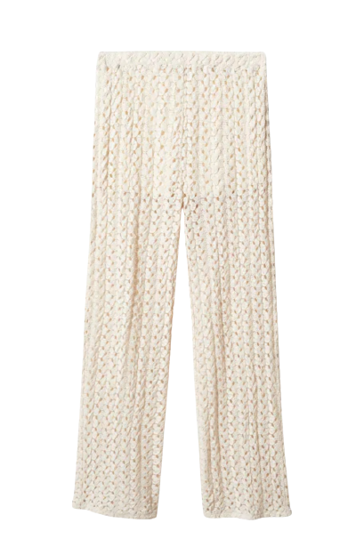 Soft fabric trousers - Women | Mango USA | Broek vrouwen, Outfits, Broeken