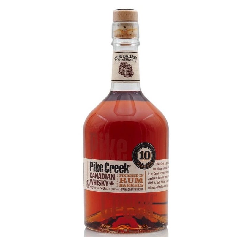 Pike Creek 10 Year Old Rum Finish Canadian Whisky