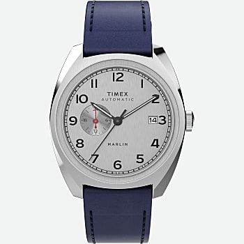 Marlin® Sub-Dial Computerized 39mm Leather-essentially based fully Strap Search