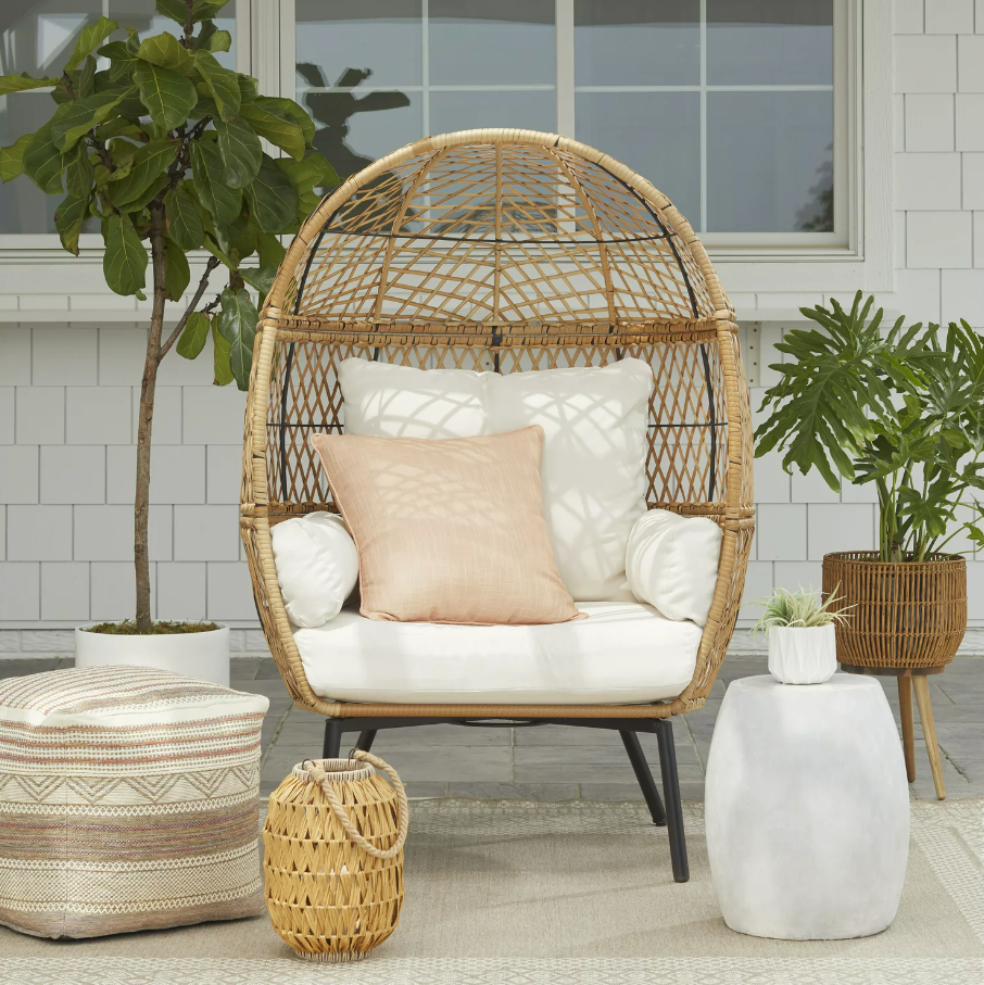 Wicker Egg Chair Wicker Egg Chair