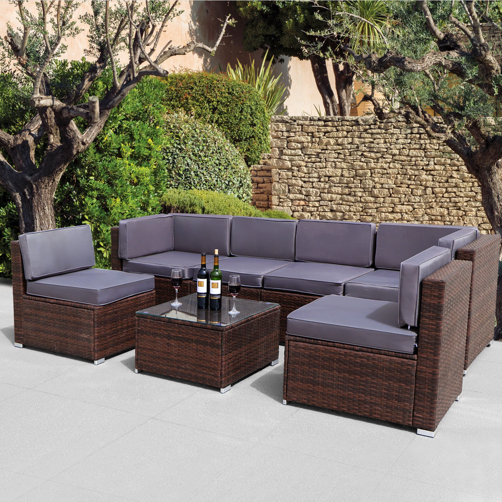 7-Piece Sectional Sofa Set 7-Piece Sectional Sofa Set