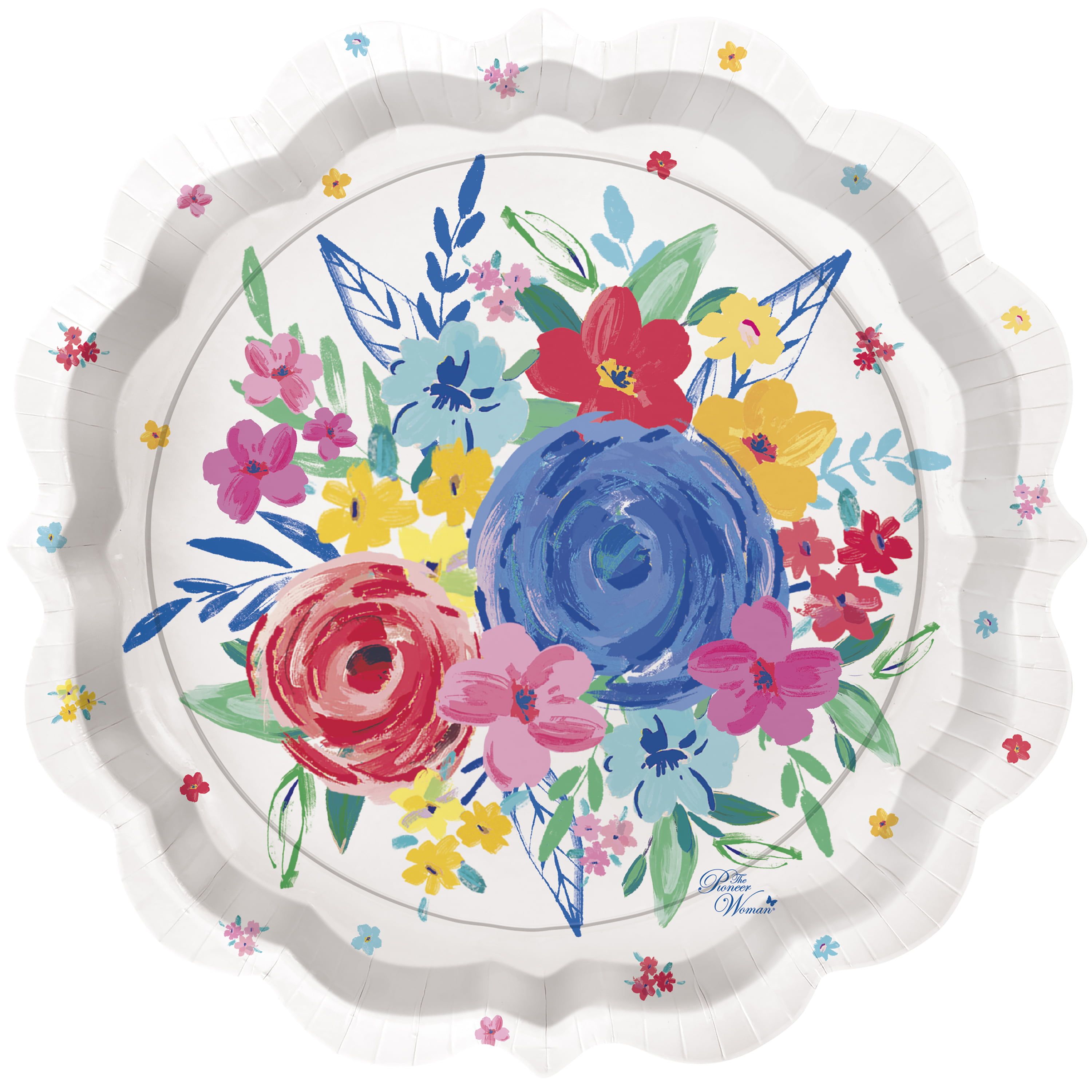 Pioneer woman paper on sale plates