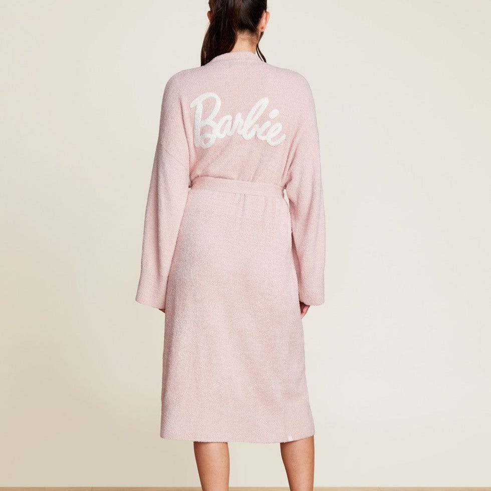 Barbie Script Tie-Waist Robe Barbie Script Tie-Waist Robe