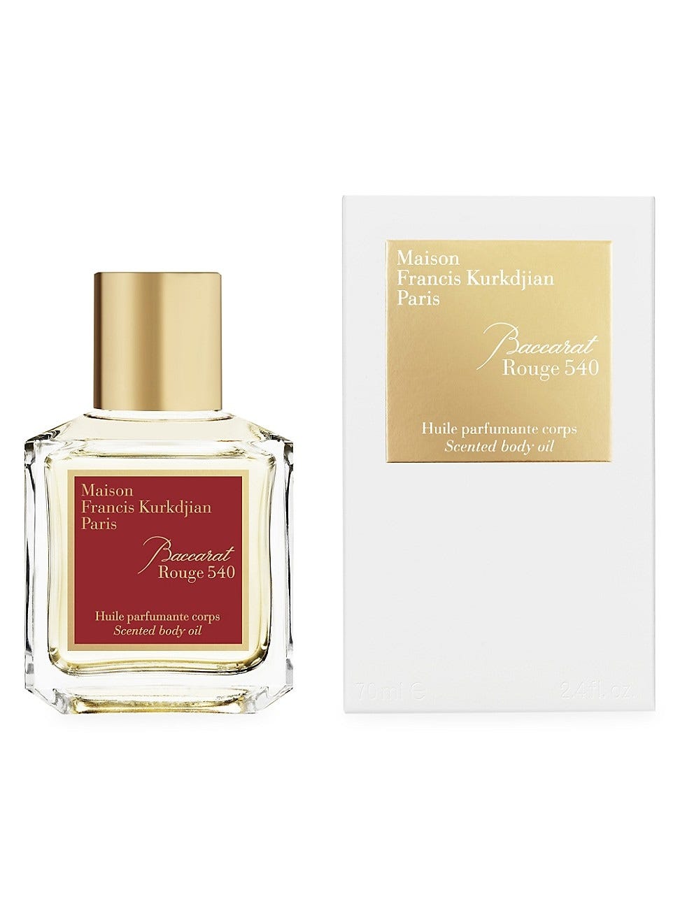 Baccarat Rouge 540 Scented Body Oil 