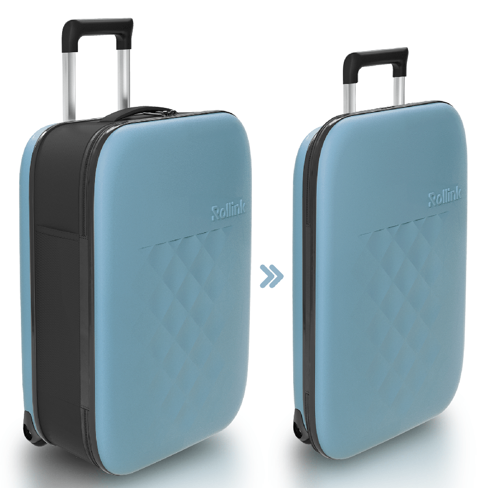 Collapsible Carry-On Suitcase