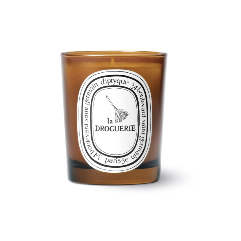 La Droguerie Odor Removing Candle With Basil