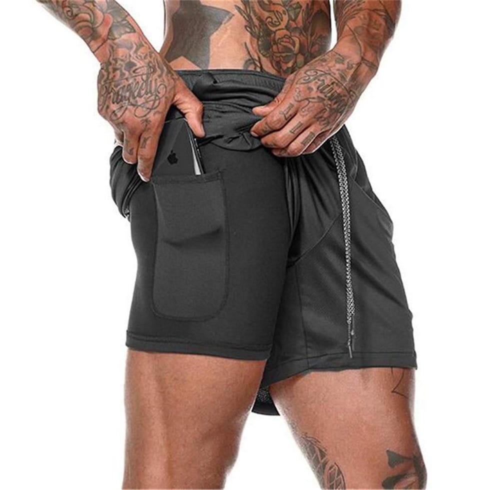 Pantaloncini da running con tasca porta smartphone EDOTON