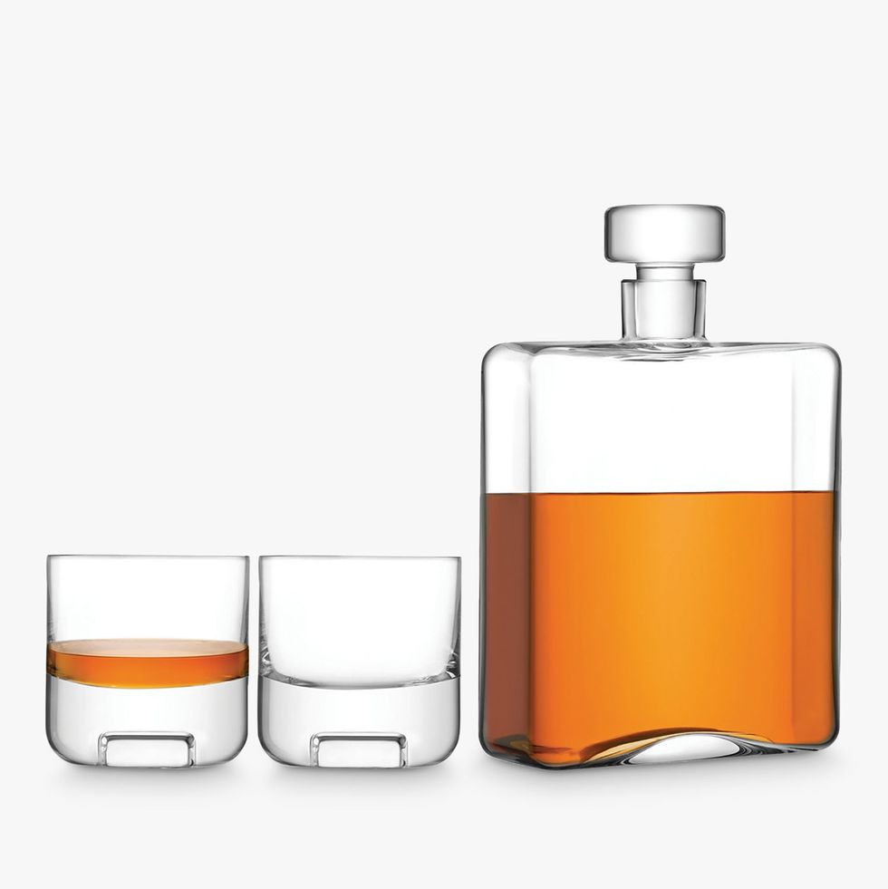 Whisky Decanter & 2 Tumblers Gift Set