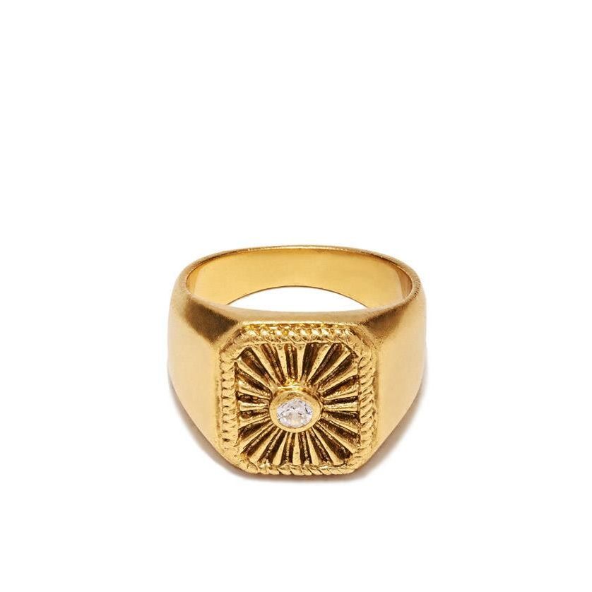 Bright Gold Ring