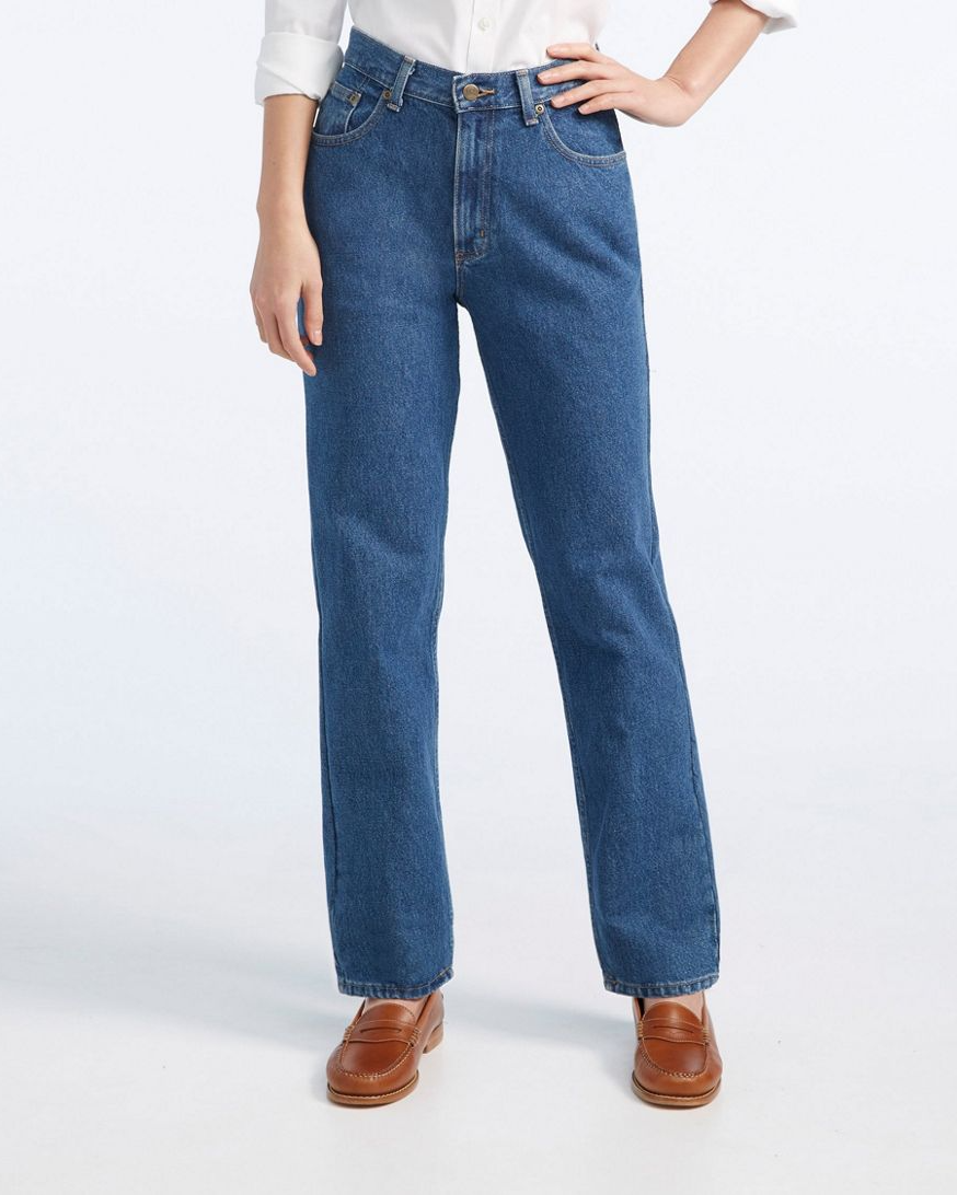 Women's True Shape Jeans, High-Rise Slim-Leg at L.L. Bean