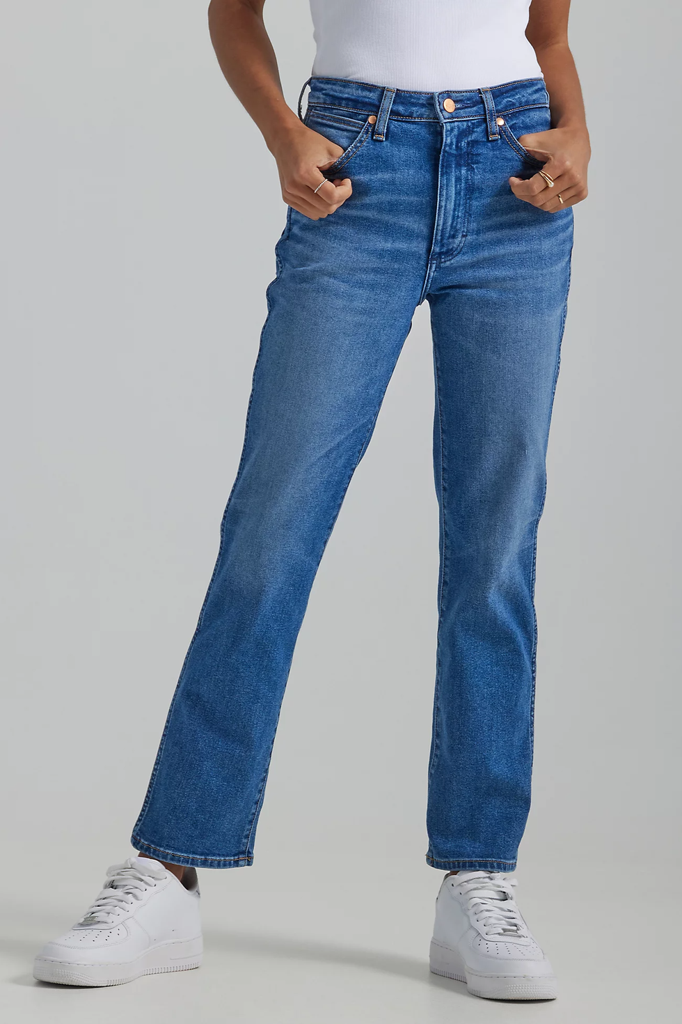  Wild West 603 High-Rise Straight-Leg Jeans