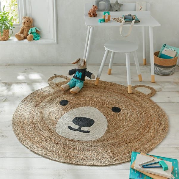 Dunelm cosy teddy online rug