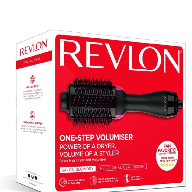 Revlon One-Step Hair Dryer And Volumizer Hot Air Brush 3D model