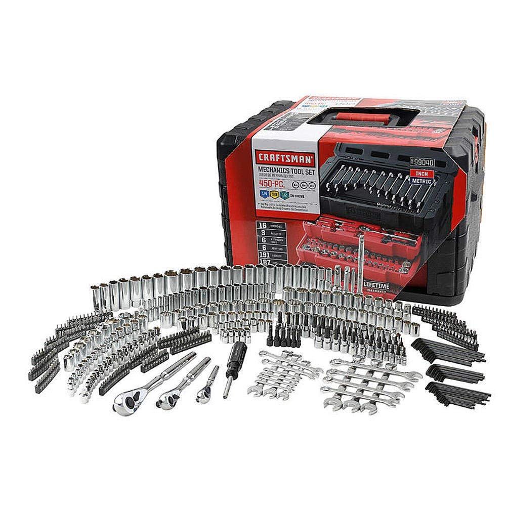 Craftsman 168 deals piece tool set