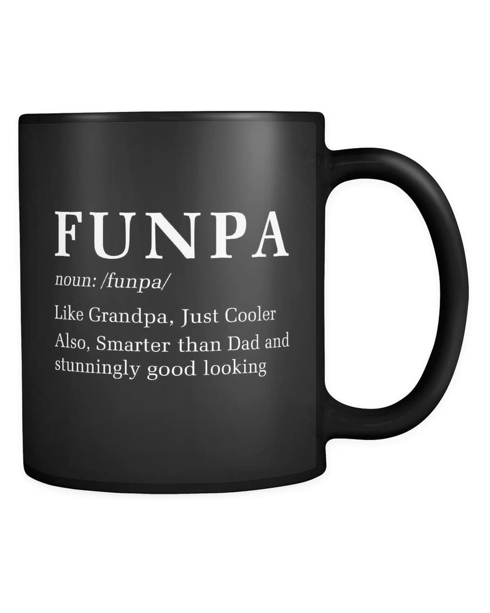 Bubba Mug Funny Grandpa Coffee Cup Gift for Grandpa Fathers 