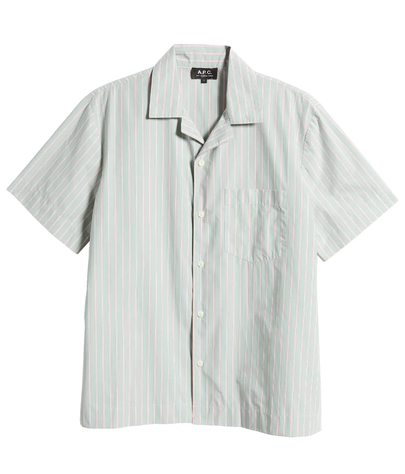 Edd Stripe Short Sleeve Button-Up Edd Stripe Short Sleeve Button-Up