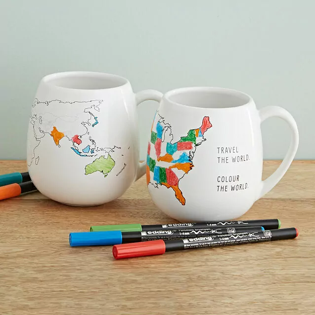 Color Map Mug