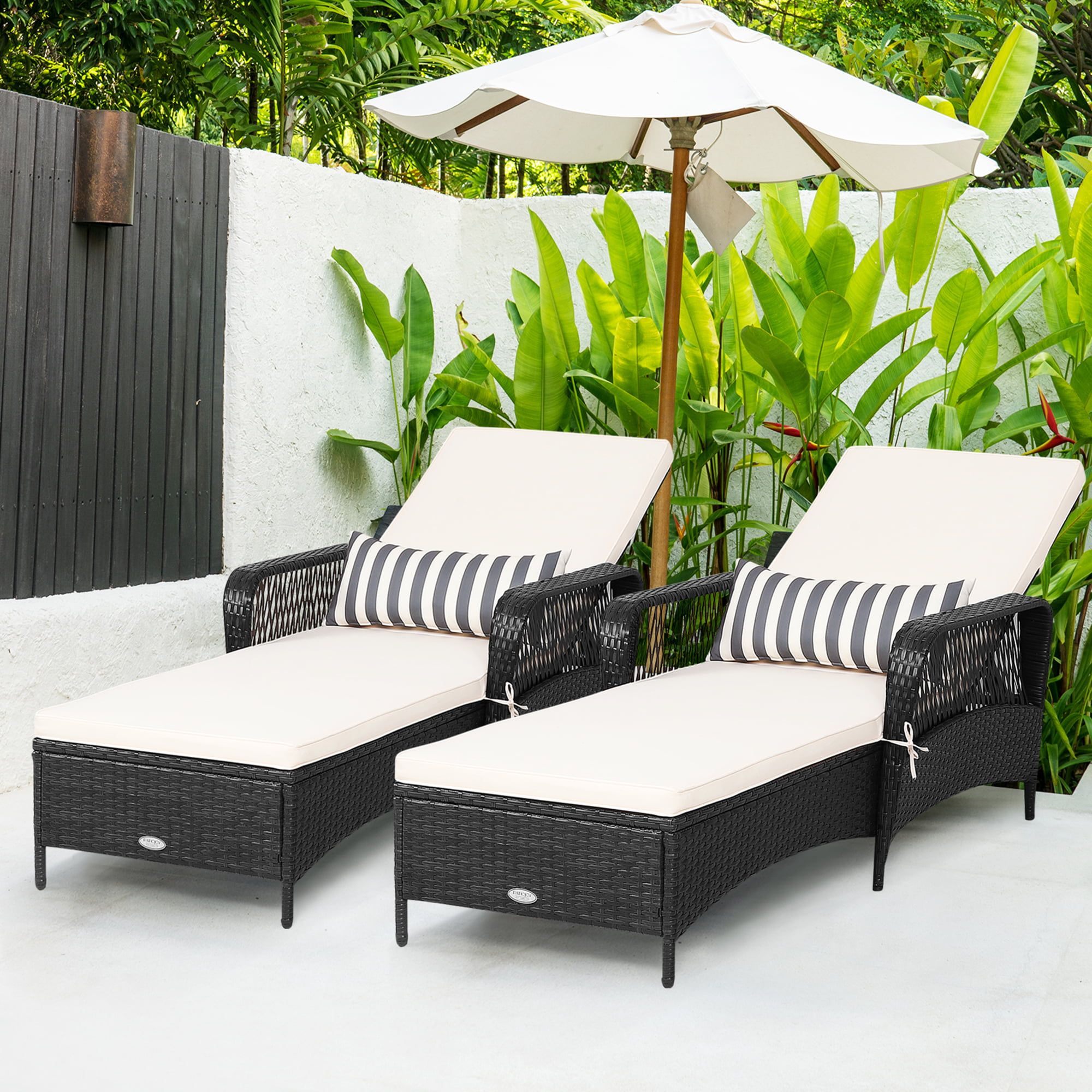 Walmart patio loungers hot sale