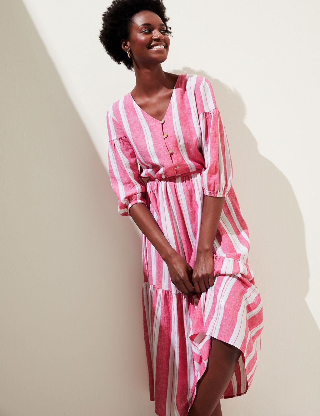 M&s linen clearance summer dresses