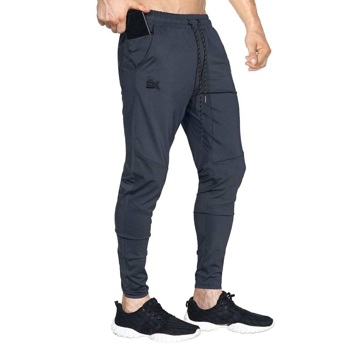 Pleated Chino Travel Pants | Neon Black Tech Wear – neonclan.com