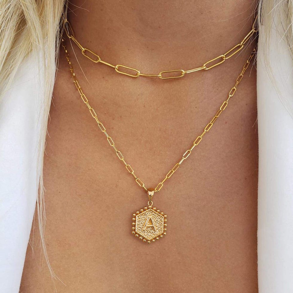Dainty Initial Necklaces 