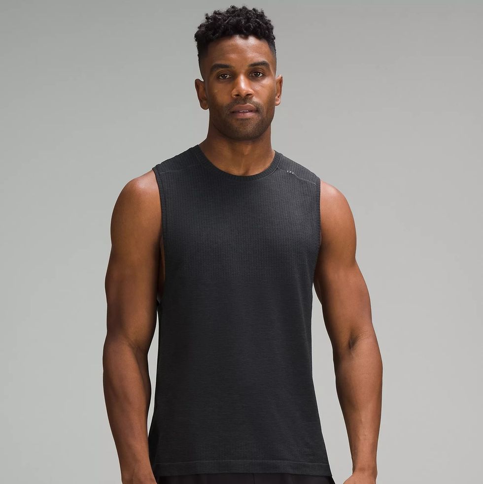 Mens Muscle Tank Tops Sleeveless T-shirt Gym Running Jogging Sports