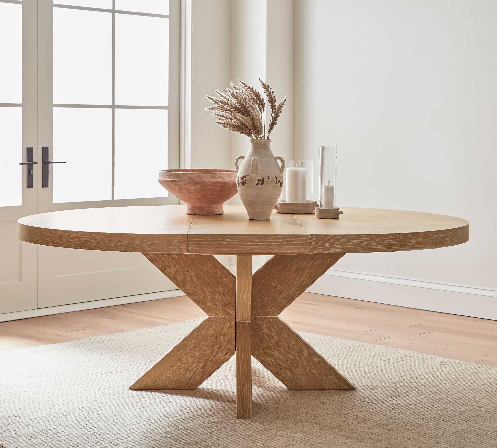 Modern on sale round dining