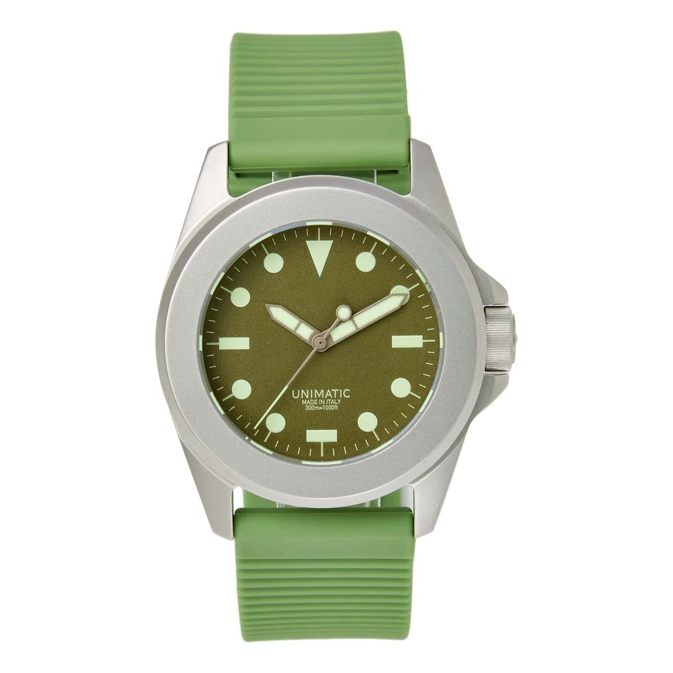 Huckberry x Unimatic U4S-HG Redwood Watch