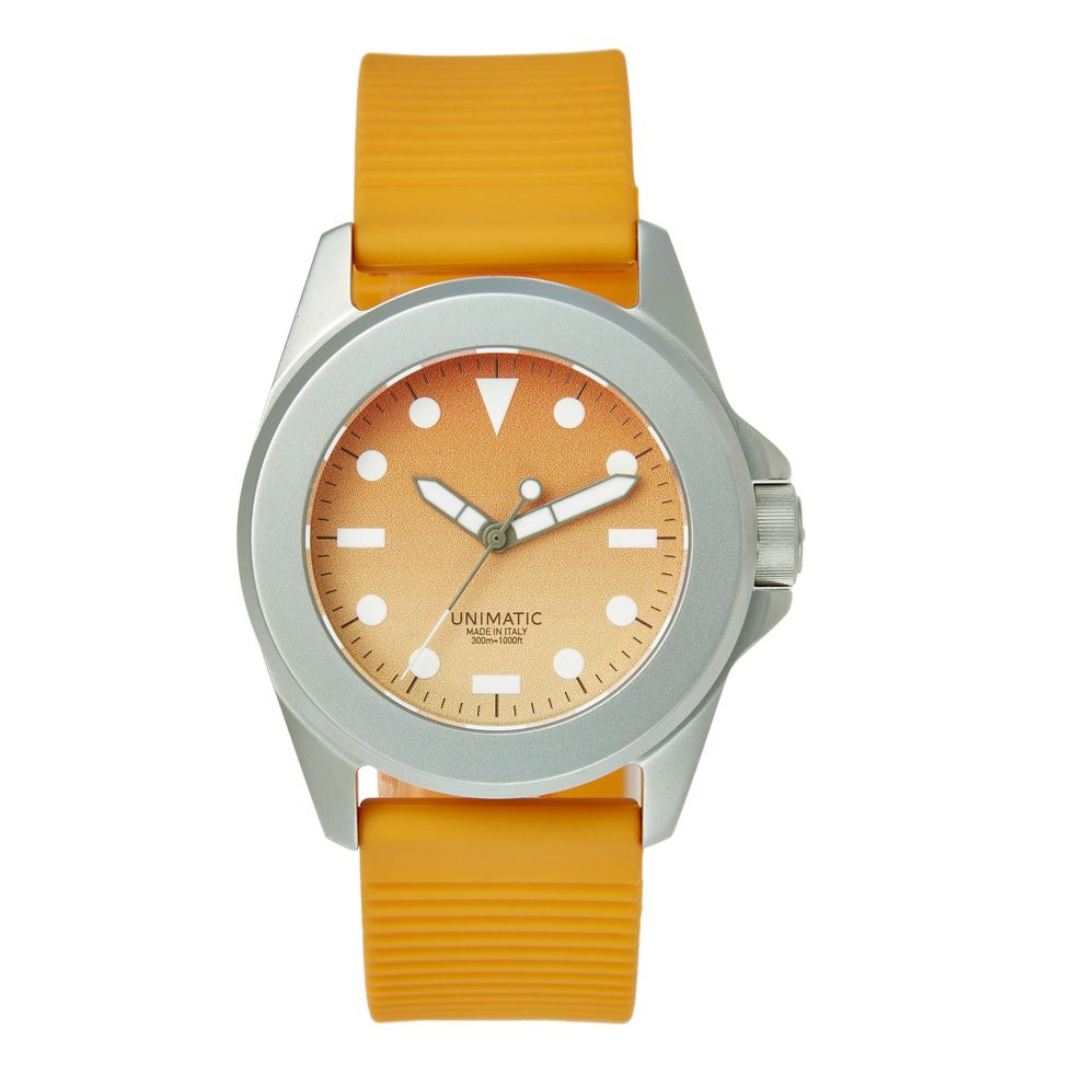 Huckberry x Unimatic U4S-HG Sandstone Watch