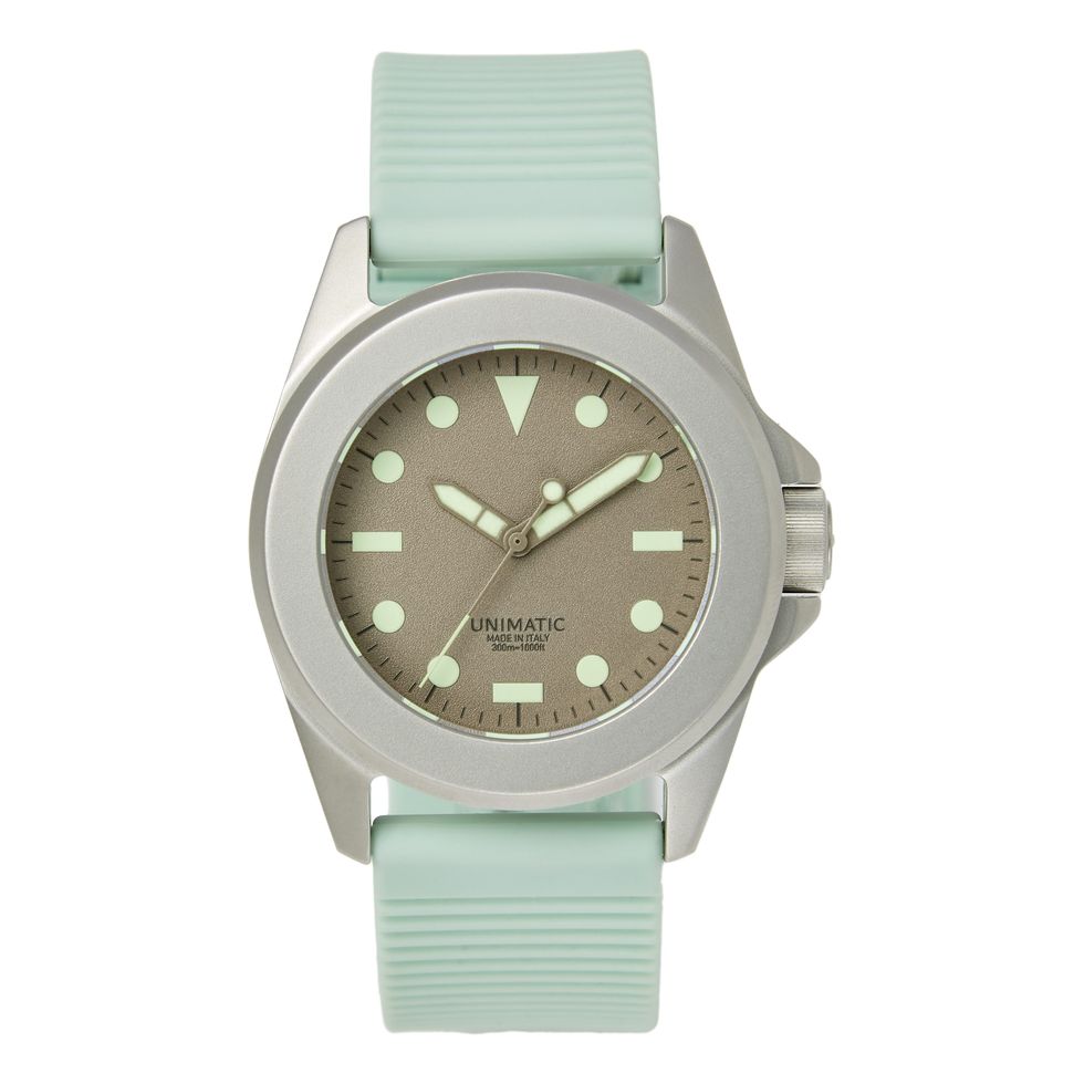 Huckberry x Unimatic U4S-HG Lichen Watch