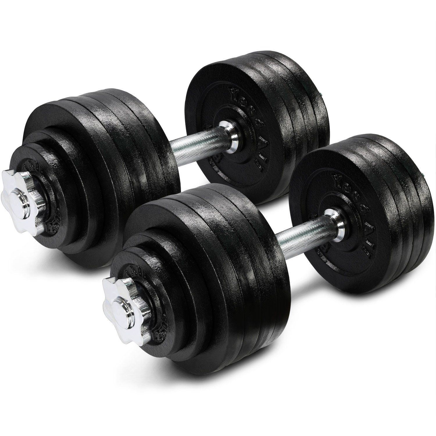 Yes4all set of 3 weighted bars total best sale body workout