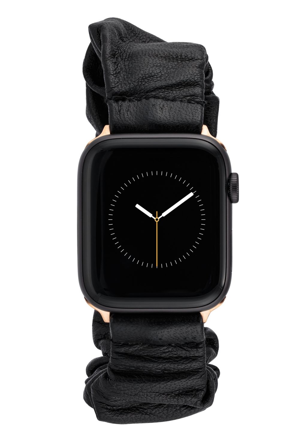 Premium Leather Scrunchie Apple Watch Strap 