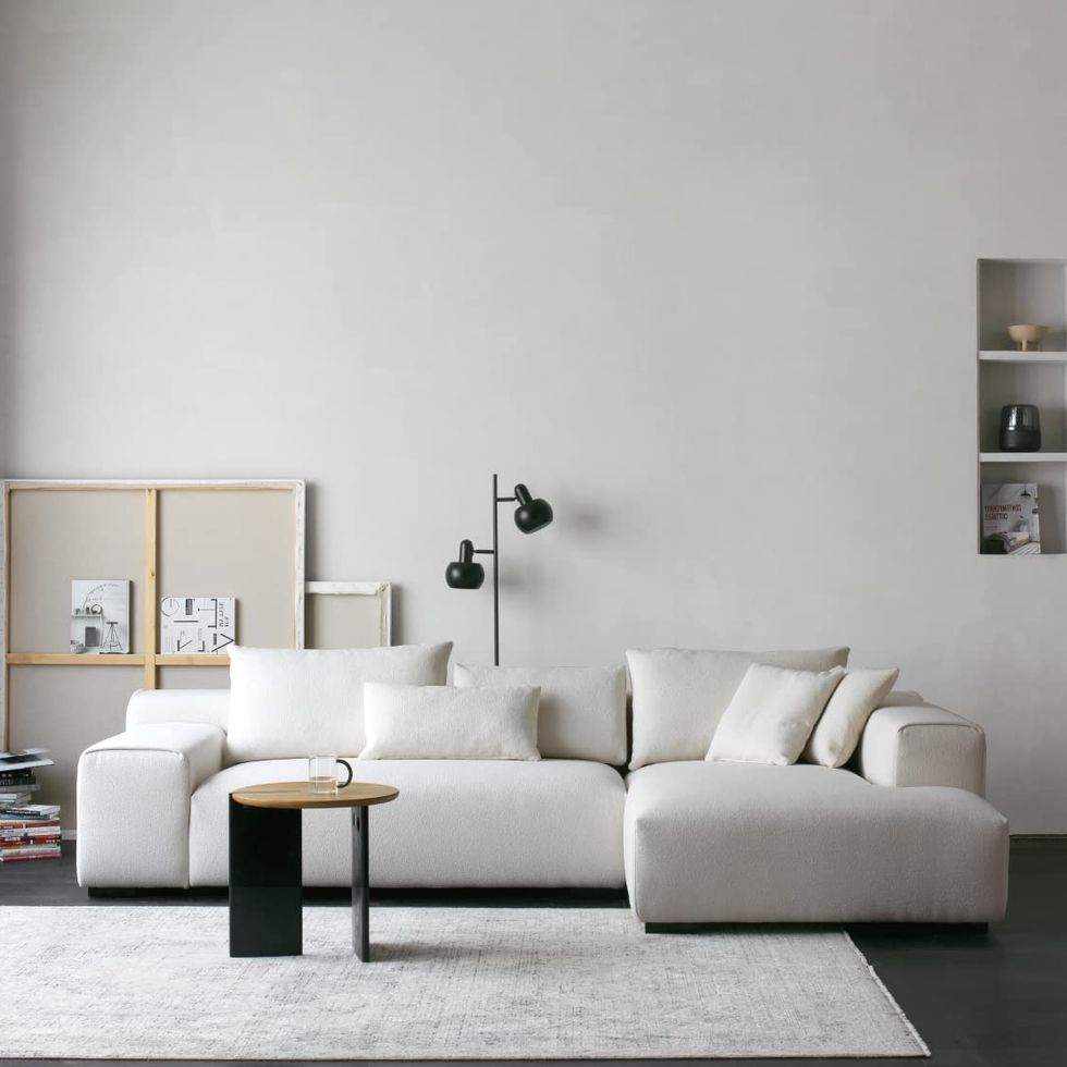 Modern L-Shaped Sectional Sofa